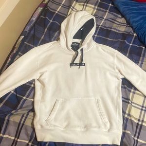 Men’s Medium White Hollister Hoodie